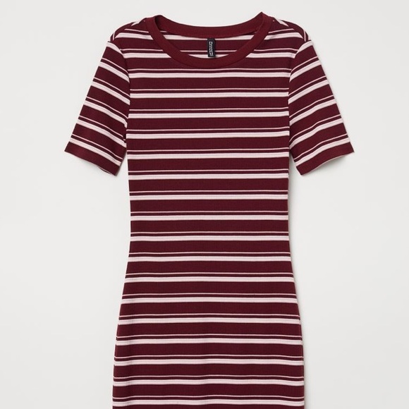 Bodycon Striped Dress - Picture 1 of 8